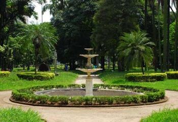 A Fonte do Parque Jardim da Luz em São Paulo - SP.