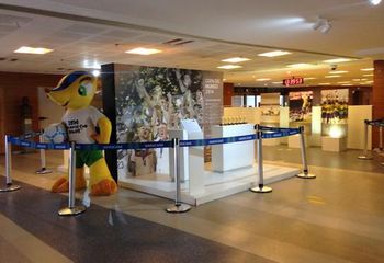 Interior do Estádio do Maracanã no Rio de Janeiro - RJ.