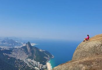 Vista da Pedra da Gávea no Parque Nacional da tijuca - RJ. 