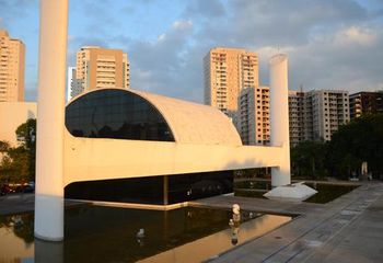 Salão de Atos no Memorial da América Latina - SP. 