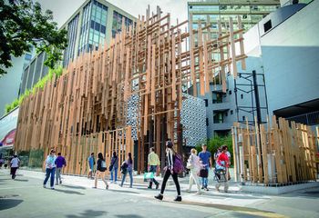 Prédio do Japan House na Avenida Paulista - SP.