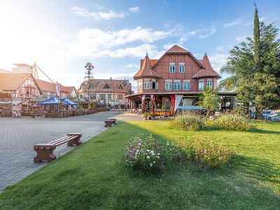 O Parque Vila Germânica é um dos pontos turísticos mais procurados em Blumenau - SC.