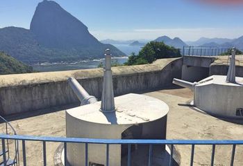 Canhões do Forte Duque de Caxias no Rio de Janeiro - RJ.