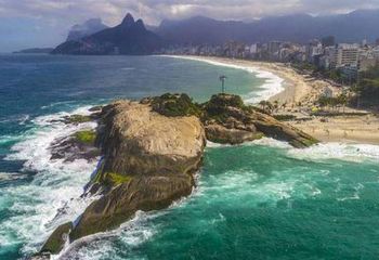 Praia do Arpoador no Rio de Janeiro - RJ. 