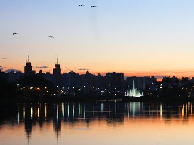 Parque da Represa do Rio Preto, importante cartão-postal da cidade de São José do Rio Preto - SP.