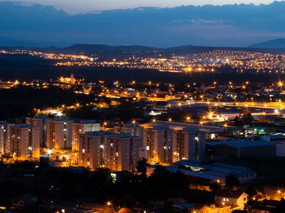 Parque Municipal de Pouso Alegre - MG, um dos cartões-postais da cidade.