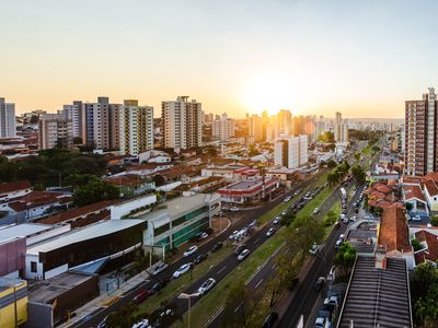 Panorama do Jardim Botânico de Bauru - SP, um dos principais pontos turísticos da cidade.