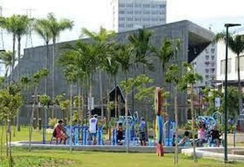 Academia ao ar livre no Parque Madureira do Rio de Janeiro - RJ. 