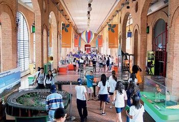 Museu Catavento em São Paulo - SP oferece experiências interativas. 