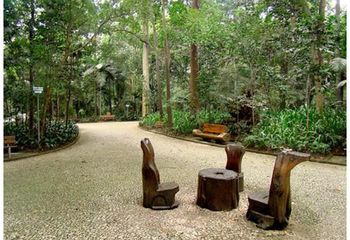 Espaço de convivência no Parque Trianon de São Paulo - SP.