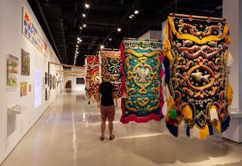Exposição temporária Língua Solta no Museu da Língua Portuguesa em São Paulo - SP.