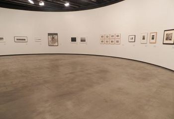 Uma das salas de exposições do Instituto Tomie Ohtake de São Paulo - SP.

