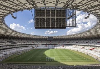 Interior do Mineirão em Belo Horizonte - MG.