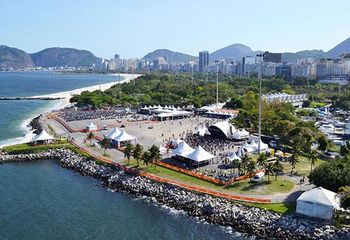 Espaço de eventos da Marina da Glória no Rio de Janeiro - RJ.