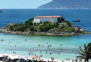 Forte de São Mateus na Praia do Forte de Cabo Frio - RJ.