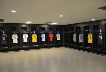 Vestiários do Estádio do Maracanã no Rio de Janeiro - RJ. 