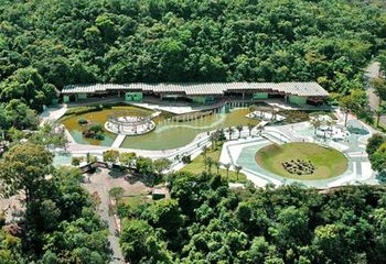 Vista de cima do Parque das Mangabeiras em Belo Horizonte - MG. 